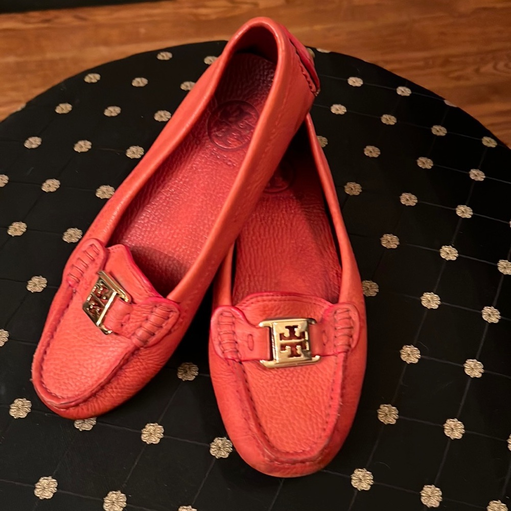 Tory Burch driving mocs